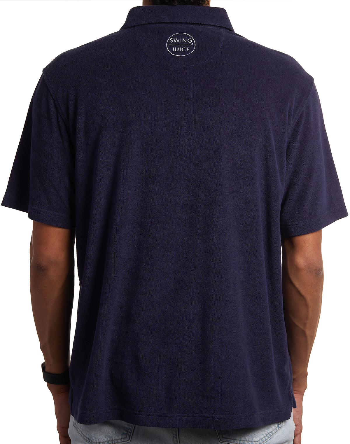 Golf Accoutrements Men's Terry Cloth Polo
