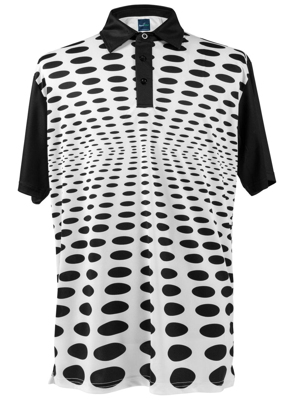 Holey Polo Mens Golf Polo Shirt by ReadyGOLF