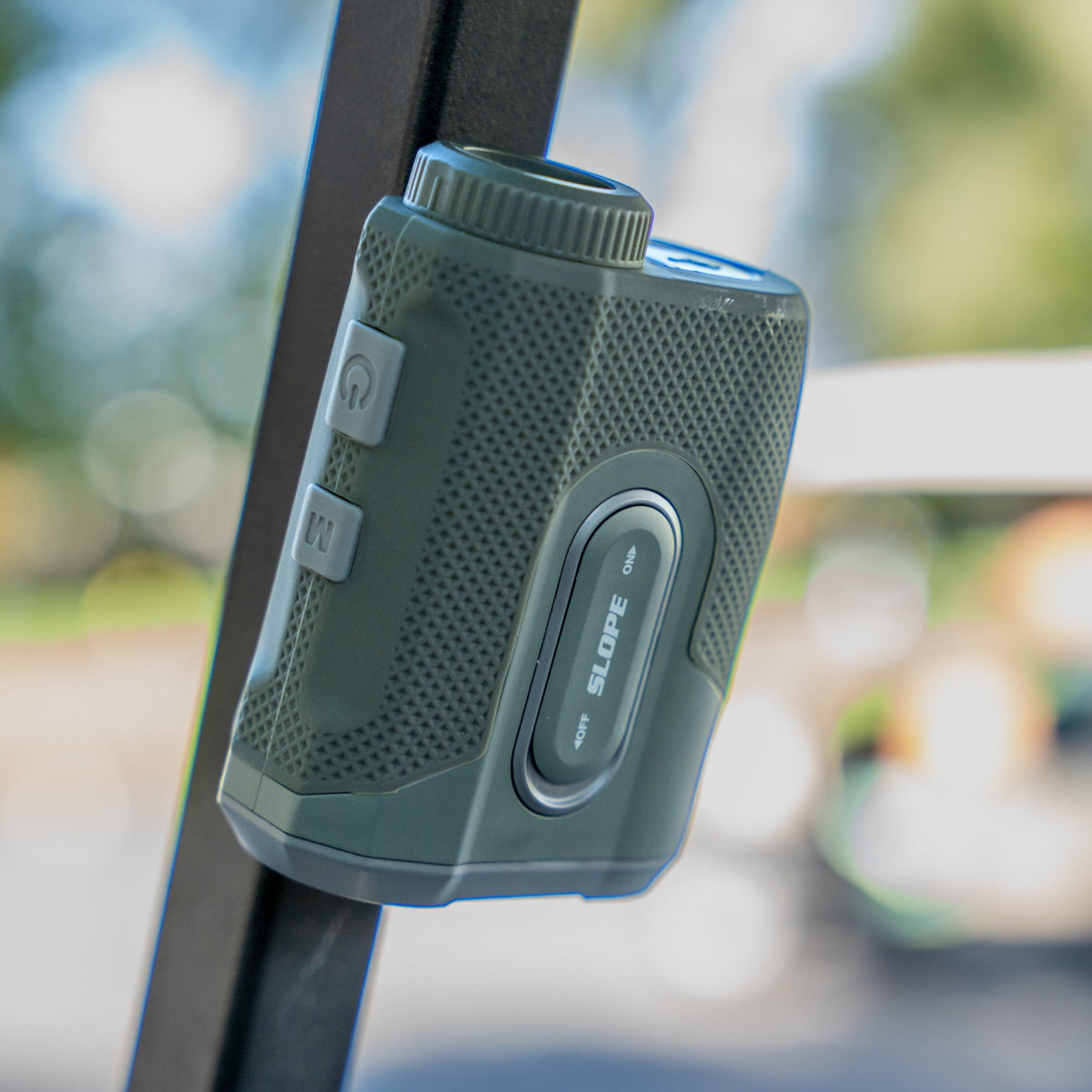 A2 Rangefinder - Magnetic Rangefinder for Golf- Slope Switch- Long Lasting Battery - Black & Gray