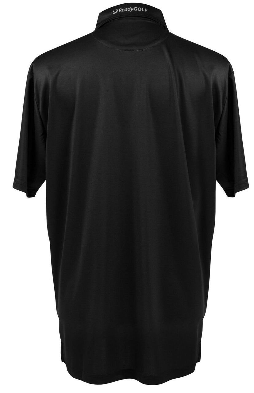 Pole Dancer (Black) Mens Golf Polo Shirt by ReadyGOLF - LIMITED EDITION