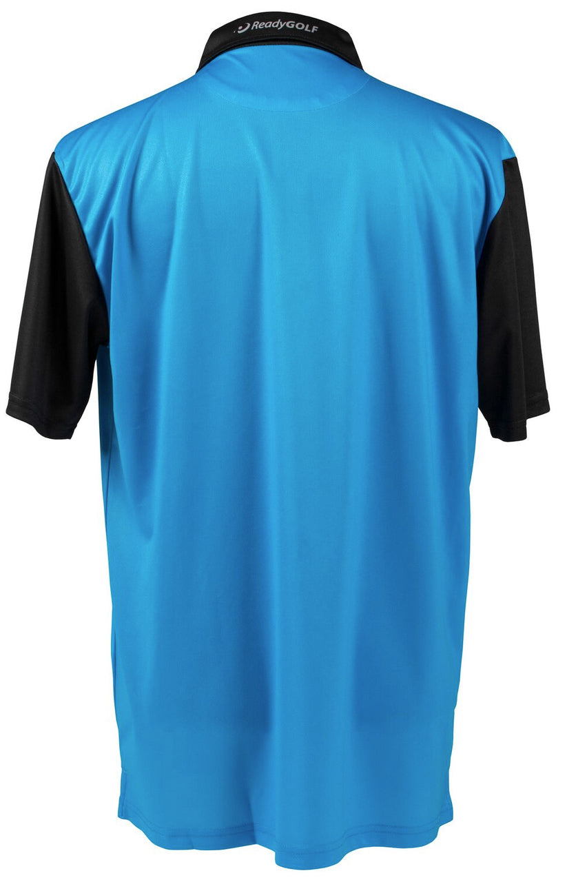 Pole Dancer (Blue)Mens Golf Polo Shirt by ReadyGOLF