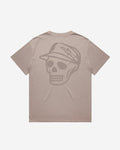 Faded Skull Caddie Tee - Faded Mushroom