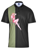 Tee It Up Mens Pin-Up Golf Polo Shirt by ReadyGOLF