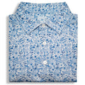 Blue Paisley Men's Polo